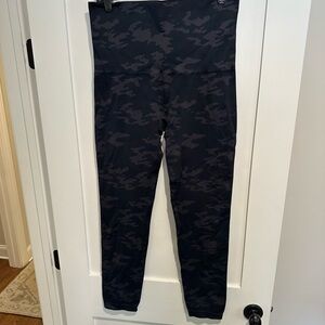 Spanx Black Camo Leggings